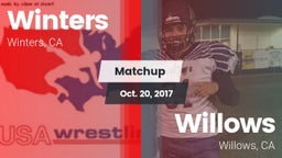 Matchup: Winters vs. Willows  2017