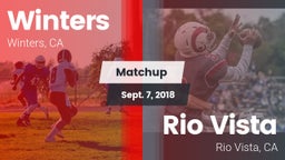 Matchup: Winters vs. Rio Vista  2018