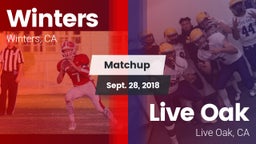 Matchup: Winters vs. Live Oak  2018