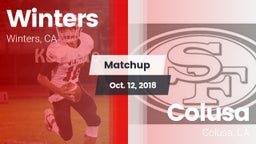 Matchup: Winters vs. Colusa  2018