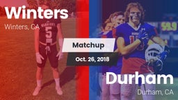 Matchup: Winters vs. Durham  2018