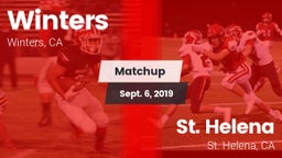 Matchup: Winters vs. St. Helena  2019