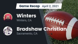 Recap: Winters  vs. Bradshaw Christian  2021