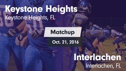 Matchup: Keystone Heights vs. Interlachen  2016