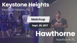 Matchup: Keystone Heights vs. Hawthorne  2017