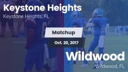 Matchup: Keystone Heights vs. Wildwood  2017