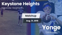 Matchup: Keystone Heights vs. Yonge  2018