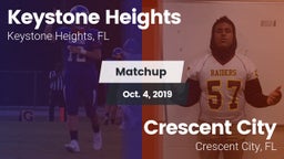 Matchup: Keystone Heights vs. Crescent City  2019