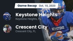Recap: Keystone Heights  vs. Crescent City  2020