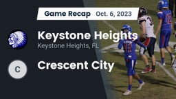 Recap: Keystone Heights  vs. Crescent City  2023
