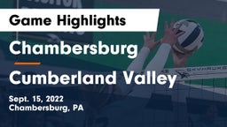 Chambersburg  vs Cumberland Valley  Game Highlights - Sept. 15, 2022