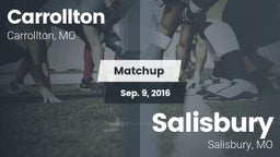 Matchup: Carrollton vs. Salisbury  2015