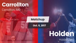 Matchup: Carrollton vs. Holden  2017