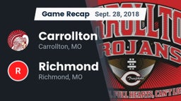 Recap: Carrollton  vs. Richmond  2018