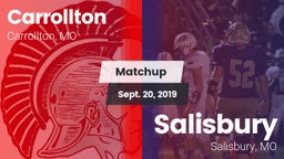 Matchup: Carrollton vs. Salisbury  2019