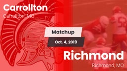 Matchup: Carrollton vs. Richmond  2019