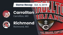 Recap: Carrollton  vs. Richmond  2019