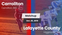 Matchup: Carrollton vs. Lafayette County  2019