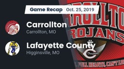 Recap: Carrollton  vs. Lafayette County  2019