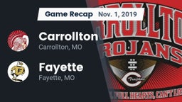 Recap: Carrollton  vs. Fayette  2019
