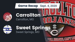 Recap: Carrollton  vs. Sweet Springs  2020