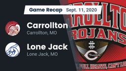 Recap: Carrollton  vs. Lone Jack  2020