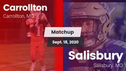 Matchup: Carrollton vs. Salisbury  2020