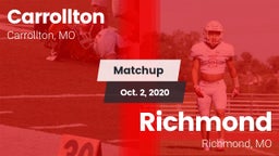 Matchup: Carrollton vs. Richmond  2020