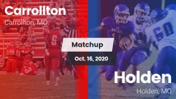 Matchup: Carrollton vs. Holden  2020