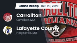 Recap: Carrollton  vs. Lafayette County  2020