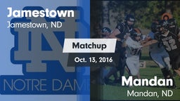 Matchup: Jamestown/Medina/Mon vs. Mandan  2016