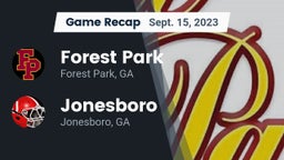 Recap: Forest Park  vs. Jonesboro  2023