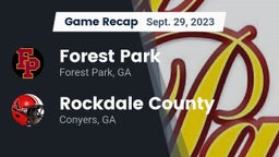 Recap: Forest Park  vs. Rockdale County  2023