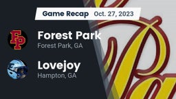 Recap: Forest Park  vs. Lovejoy  2023