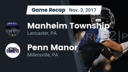 Recap: Manheim Township  vs. Penn Manor  2017