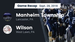 Recap: Manheim Township  vs. Wilson  2018