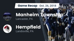 Recap: Manheim Township  vs. Hempfield  2018