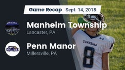 Recap: Manheim Township  vs. Penn Manor  2018