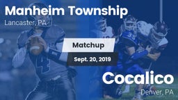 Matchup: Manheim Township vs. Cocalico  2019