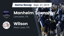 Recap: Manheim Township  vs. Wilson  2019