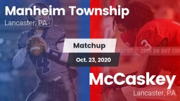 Matchup: Manheim Township vs. McCaskey  2020