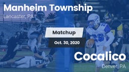 Matchup: Manheim Township vs. Cocalico  2020