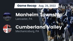 Recap: Manheim Township  vs. Cumberland Valley  2022
