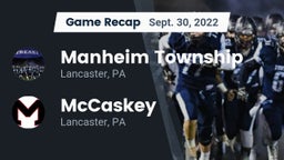 Recap: Manheim Township  vs. McCaskey  2022