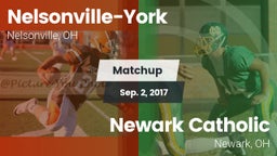 Matchup: Nelsonville-York vs. Newark Catholic  2017