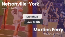 Matchup: Nelsonville-York vs. Martins Ferry  2018