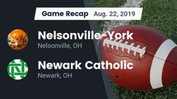 Recap: Nelsonville-York  vs. Newark Catholic  2019