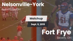 Matchup: Nelsonville-York vs. Fort Frye  2019