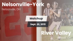 Matchup: Nelsonville-York vs. River Valley  2019