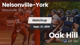 Matchup: Nelsonville-York vs. Oak Hill  2019